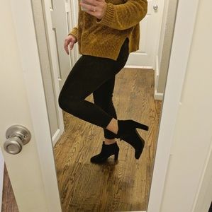 Black Heeled Booties